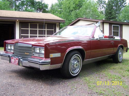 Arizona rust-free convertible, 1 of 2300 in 1985, autumn maple firemist paint.!!