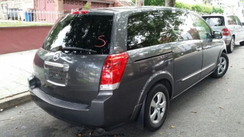 Super clean 2008 nissan quest base, 3.5l. 3 row 7 passenger. clean title present