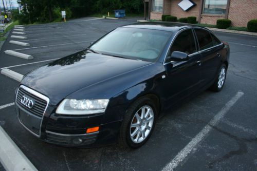 2005 audi a6, quattro 3.2 l , navigation, backup sensors, xm radio