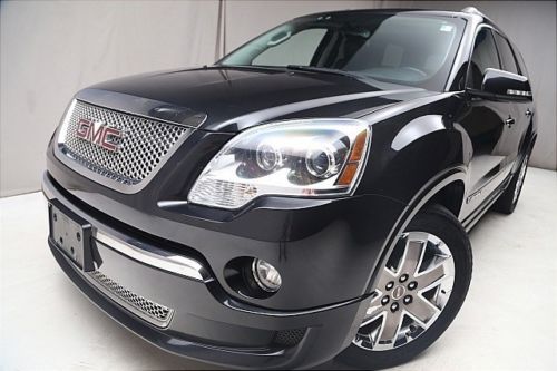 We finance! 2011 gmc acadia denali awd power sunroof navigation