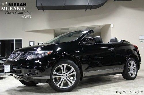 2011 nissan murano cross cabriolet one owner! only 7k miles! $47k+ list! navi $$