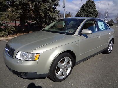 2003 audi a4 quatro 3.0 awd auto super clean runs great clean carfax no reserve