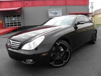 Cls550*blacked out*giovanna*p2*keyless go*nav*carfax cert*we finance/trade*fla