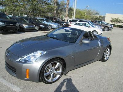 2006 nissan 350z roadster 3.5l v6 fwd convertible leather bose one owner l@@k