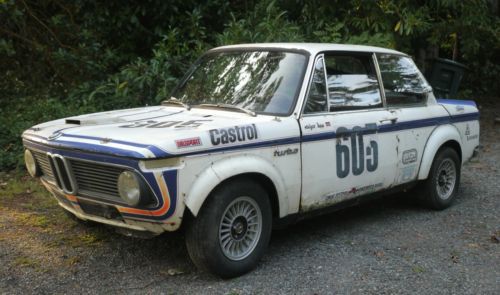 1969 bmw 2002ti turbo vintage race car / turbo tapp