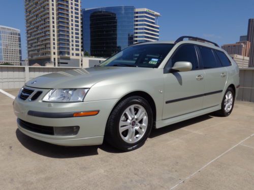 2006 saab 9-3 turbo wagon fully loaded leather sunroof extra clean runs great