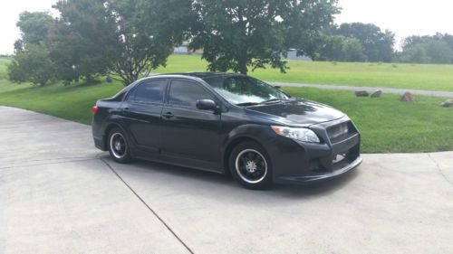 2010 toyota corolla w/ new rims &amp; body kit