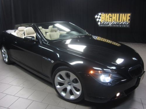 2005 bmw 645ci convertible, only 46k miles, 325hp v8, sport package, navigation