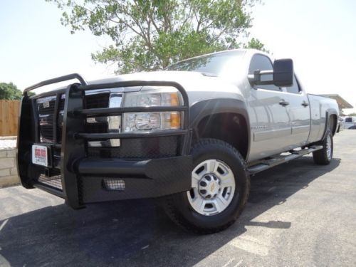 4x4-lt-srw-pwr lthr-tx trk-aux fuel tank-long bed-crewcab-duramax-allison-x nice