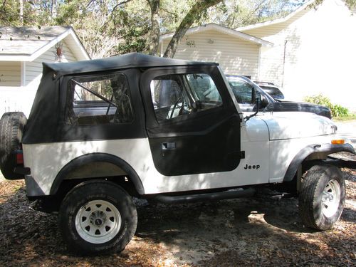 1983 jeep cj7 base sport utility 2-door 4.2l