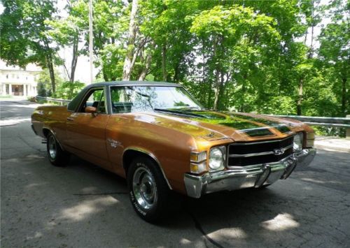 1971 chevrolet el camino ss... georgous  restoration