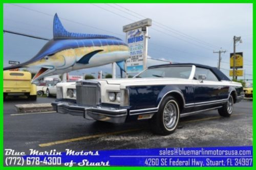 1979 mark v bill blass continental v8 auto ps pb pw ac loaded luxury coupe