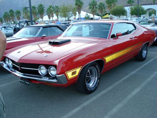 1971 fordttorino cobra jet ram air 4 speed restored