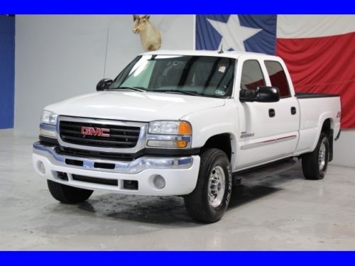 2003 gmc sierra 2500 hd 6.6l duramax diesel 4x4 allison crew long box ready to g