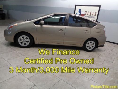 08 prius hybrid 48 mpg backup camera certified warranty we finance texas