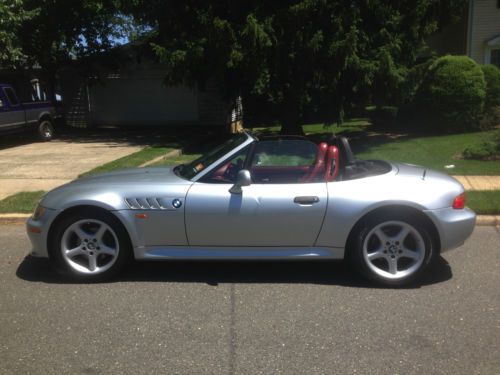 1998 bmw z3 2.8l silver convertible beauty automatic w 73k miles