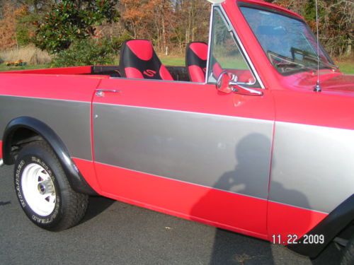 1978 Scout II, 345, Auto, Red, Silver, Excellent body, convertible, US $7,900.00, image 12