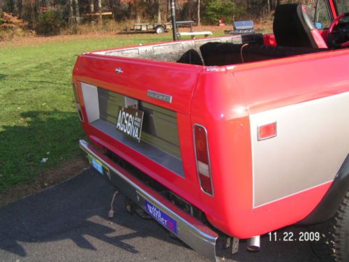 1978 Scout II, 345, Auto, Red, Silver, Excellent body, convertible, US $7,900.00, image 13