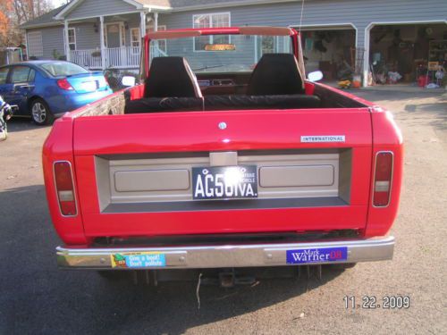 1978 Scout II, 345, Auto, Red, Silver, Excellent body, convertible, US $7,900.00, image 14