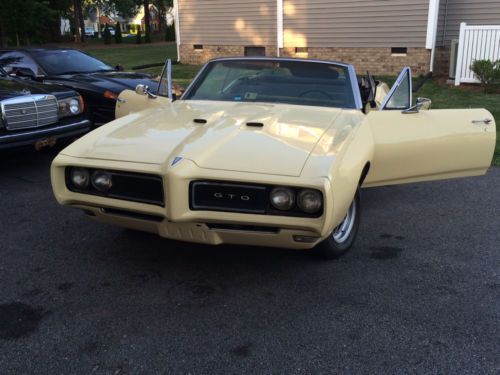 1968 pontiac gto 38k original miles *numbers matching*