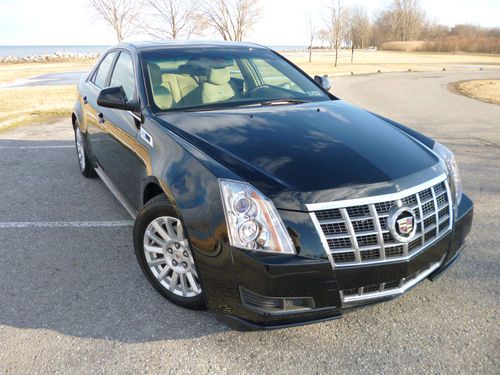 2012 cadillac cts luxury sedan 4-door 3.0l  only 2000 miles no reserve loaded