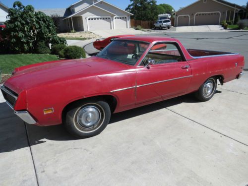 1970 original ford ranchero 500  no reserve