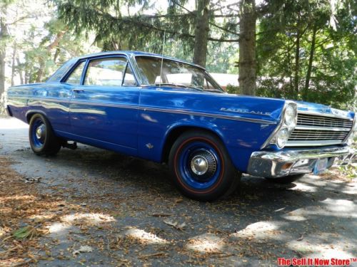 1966 ford fairlane 390 big block top loader 4 speed currie 3.70 tractionlok