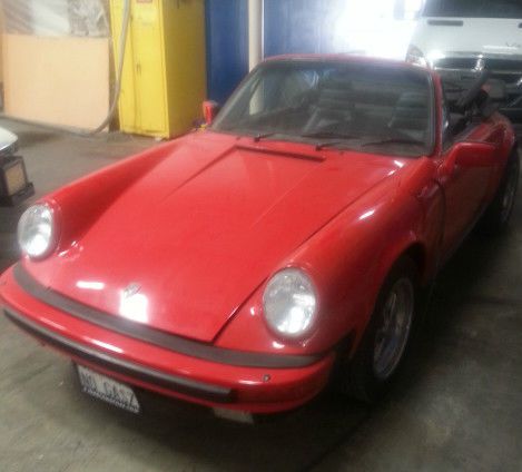 1986 porsche 911 carrera convertible electric car