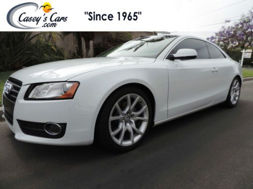 2012 audi a5 quattro 2.0t premium factory warranty 28,221 miles no reserve