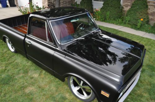 1971 c10 shortbed &#034;the tuxedo&#034;