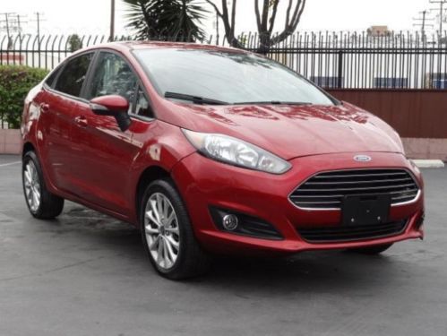 2014 ford fiesta se damaged repairable fixer salvage rebuildable runs! l@@k!