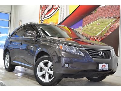 10 lexus rx350 4x4 32k navigation rear camera moonroof leather heated seats