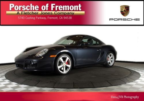 2007 porsche cayman s, one owner, low miles, navigation, bose sound system!