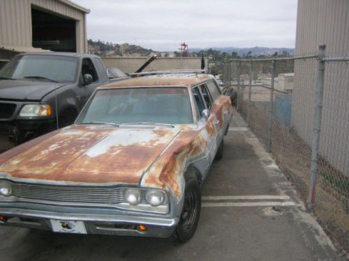 1969 dodge coronet  super bee station wagon deluxe 318 auto