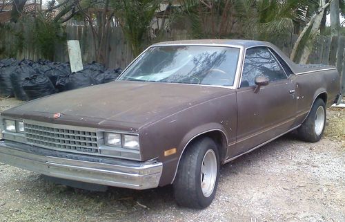 1984 el camino- very complete project car