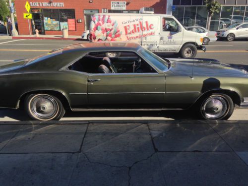 1968 buick riviera gs coupe cali black plate 430ci big block