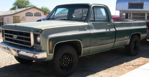 1978 chevy c20 silverado 468 big block, th400, 4:10 gears, receipts for rebuild