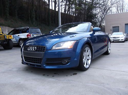 2008 audi tt convertible 2.0l turbo only 28,883 miles!