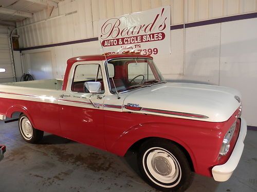 Rare 1963 ford f-100 custom deluxe