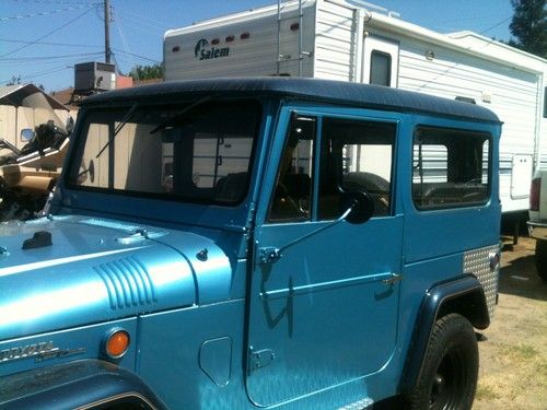 Blue 1970 toyota fj40