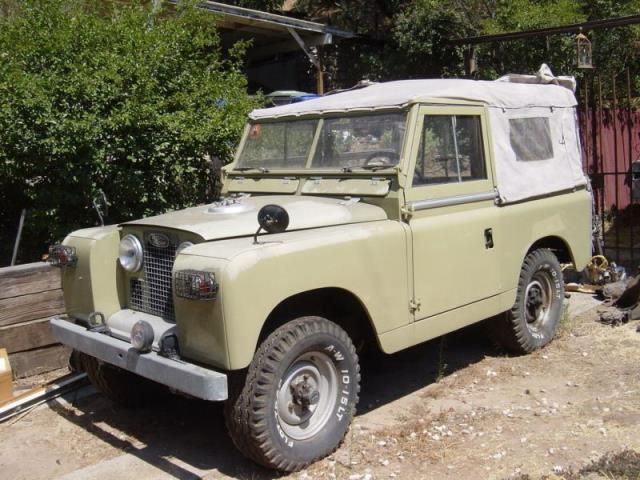 Land rover: defender series iia