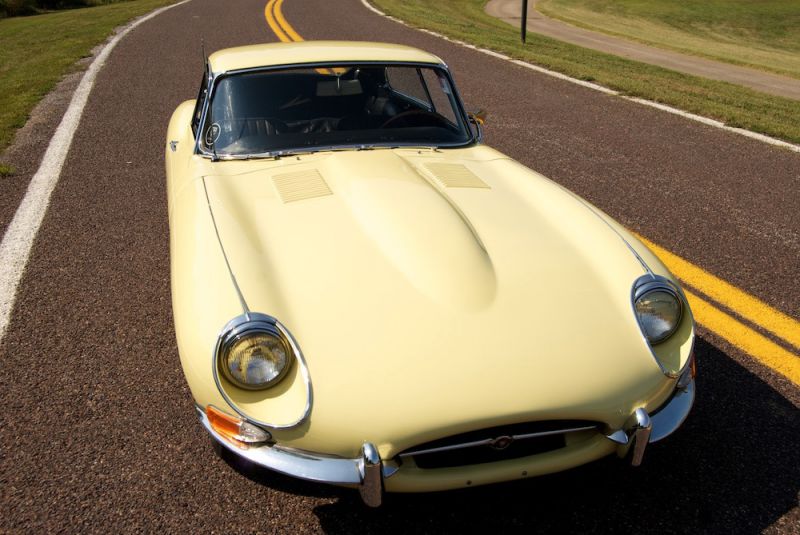 1968 jaguar e-type coupe, 4.2 liter engine, 4 speed manual