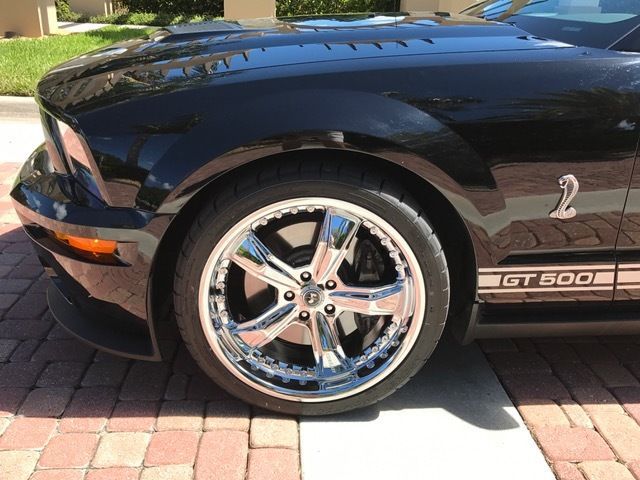 2009 ford mustang shelby gt 500 convertible