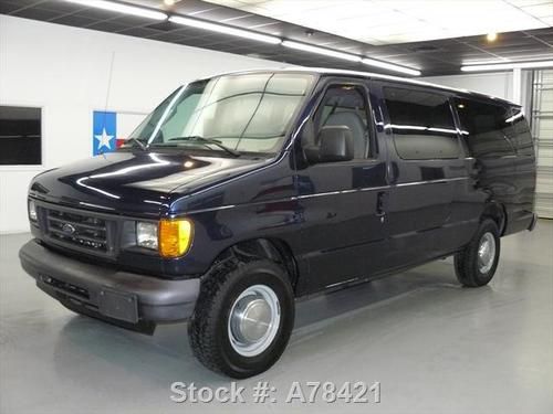 2006 ford e350 ext 15-passenger 5.4l v8 power pack 68k texas direct auto