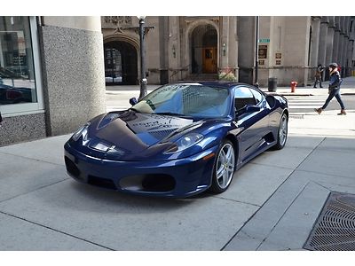 2005 ferrari f430 coupe 6 speed manual trans tdf blue over sabbia interior