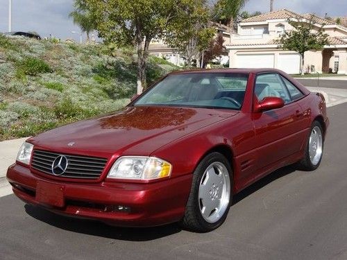 2002 mercedes-benz sl500 sport with amg pkg. (rare color &amp; last year body style)