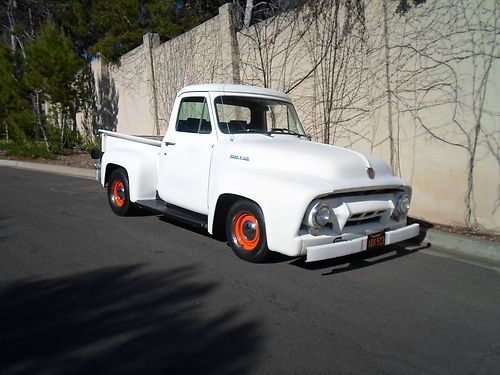 1954 f100 v8 auto p/s p/b old skool hotrod street rod  cruiser pickup kool truck