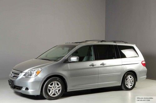 2007 honda odyssey ex-l 8-pass sunroof dvd leather 1-owner heatedseats powerdoor