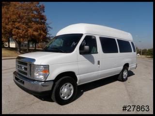 Econoline e350 handicap extended 10 person wagon handi-cap passenger we finance!