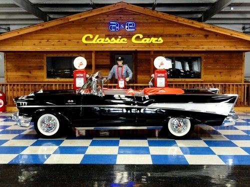 1957 chevrolet bel air convertible fuel injection - 283 / 283hp